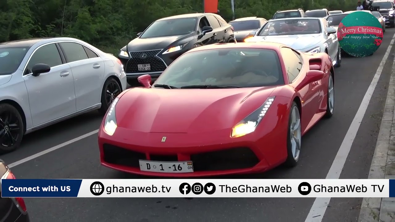 Supercar Spectacle Highlights: Ibrahim Mahama appearance, big cars and drifting action