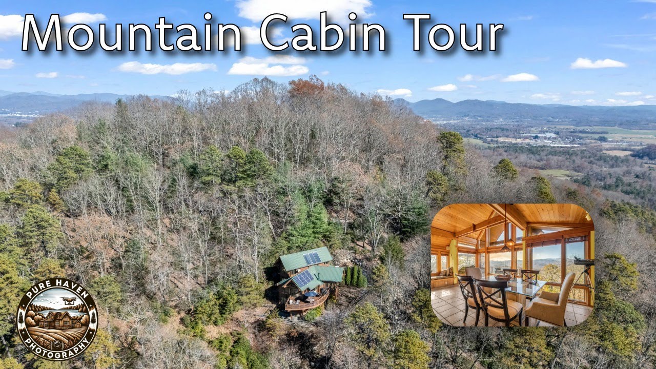Mountain Getaway Walkthrough: Private Cabin Tour in Horse Shoe, NC