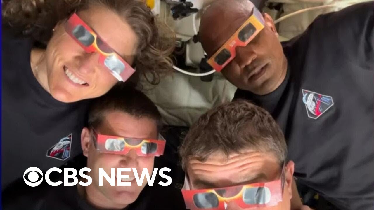 NASA officials give update as Artemis II crew heads back to Earth