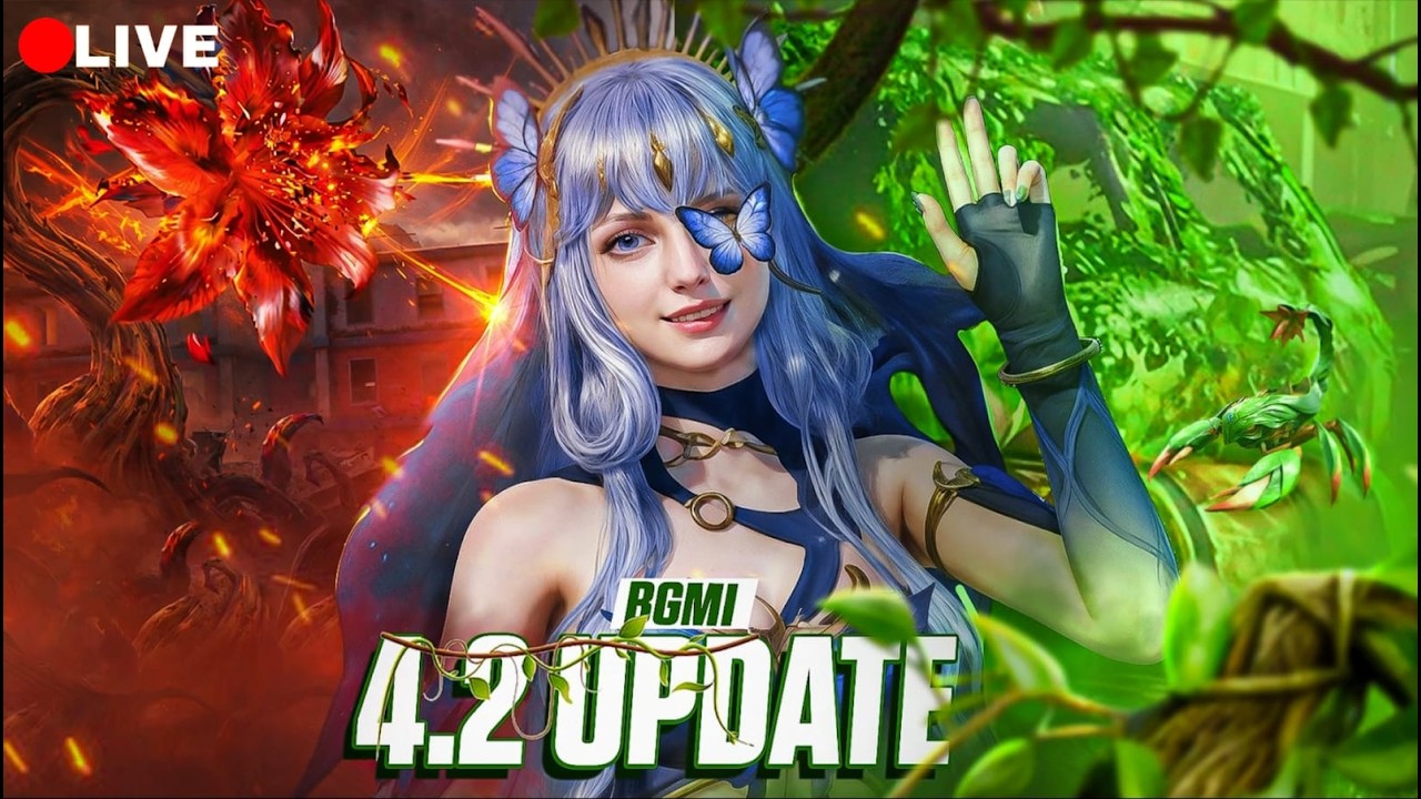 🔥 BGMI 4.2 UPDATE LIVE | NEW FEATURES + GAMEPLAY | M5xRESTYLIVE 🔴