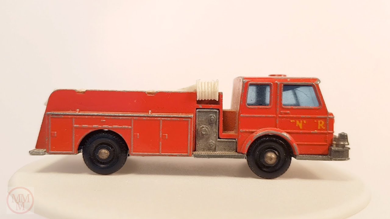 MATCHBOX Restoration No 29c Fire Pumper Truck 1966
