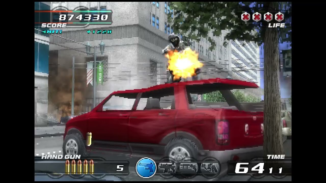 Time Crisis 4 (2006) Arcade [Emulation Test] [Long Play] [Full Clear]