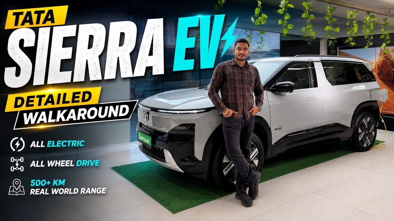 Tata Sierra EV 2026 Detailed Review | Price, Range, Variants & Features | Should you buy in 2026?