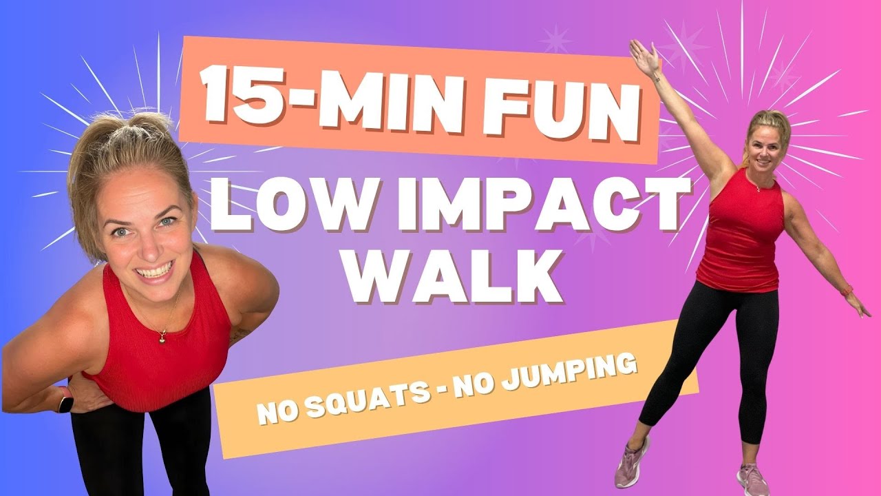 15-Min Low-Impact Walking Workout for Women 50+ | No Squats, No Jumping | 2000 Steps of FUN!