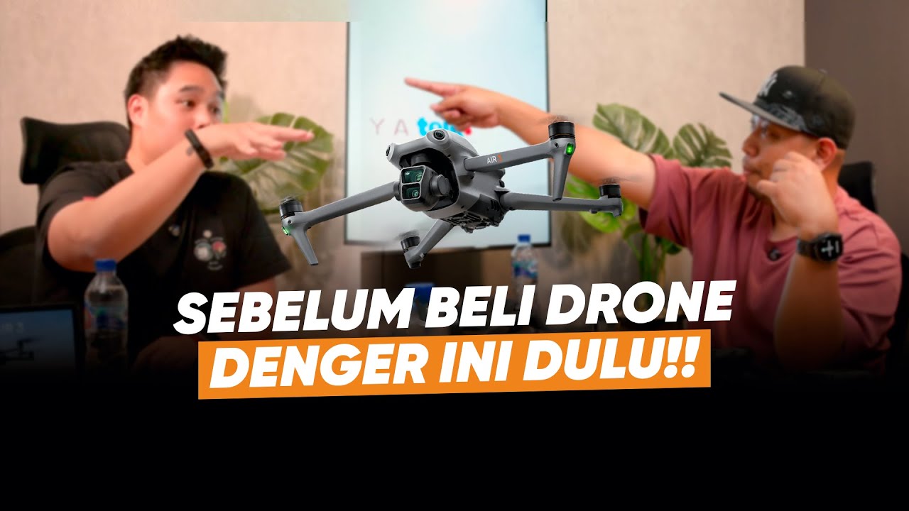 YANG MASIH PEMULA PAKAI DRONE, MERAPAT!! FT The Gadget Whisperer
