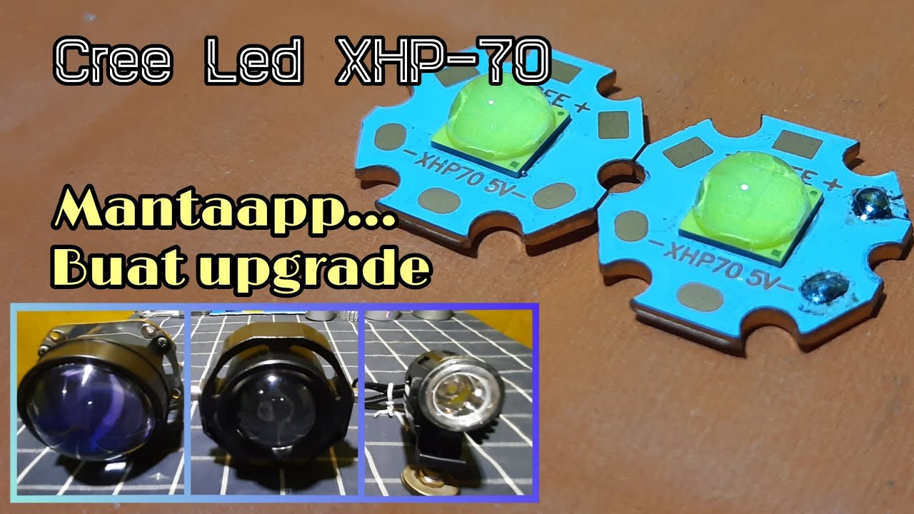 Cree XHP70.2 led yang sangat powerful 3840 lumens 29W