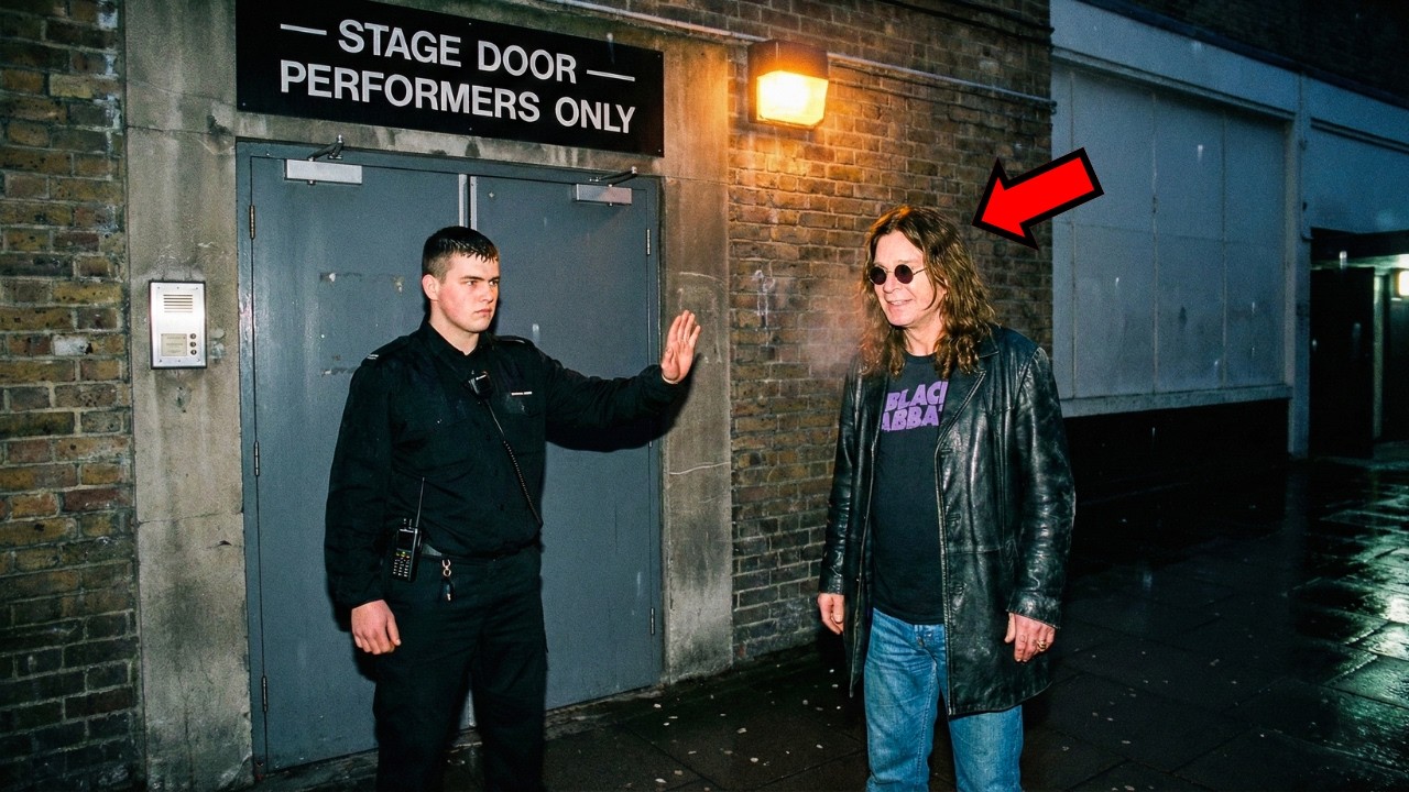 He Refused to Let Ozzy Osbourne Inside — Not Knowing 3,500 Fans Were Waiting for Him