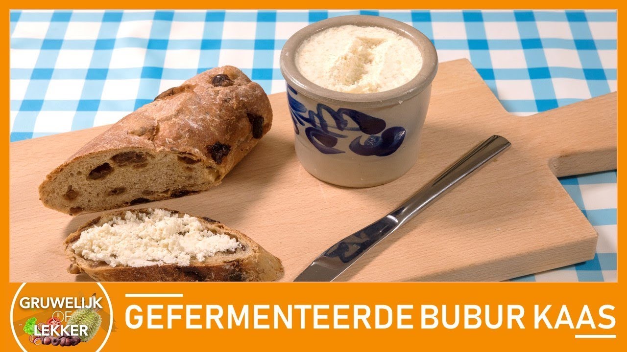 GEFERMENTEERDE BUBUR KAAS | Gruwelijk óf Lekker? #1
