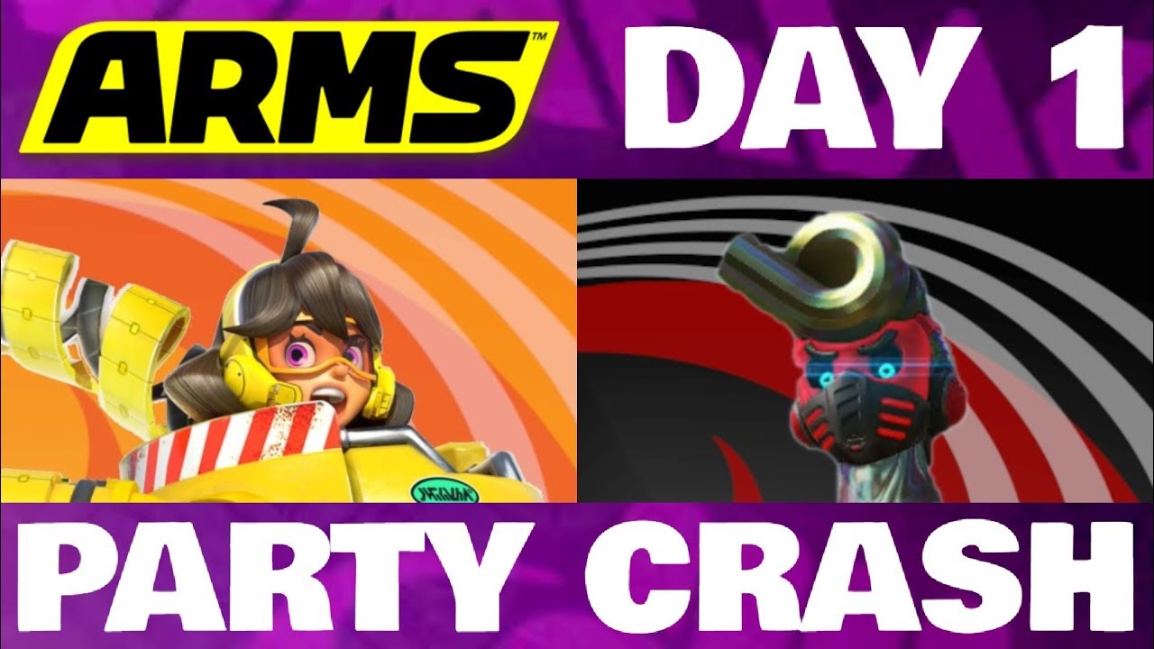 ARMS Party Crash DAY 1 Mechanica Vs Springtron!