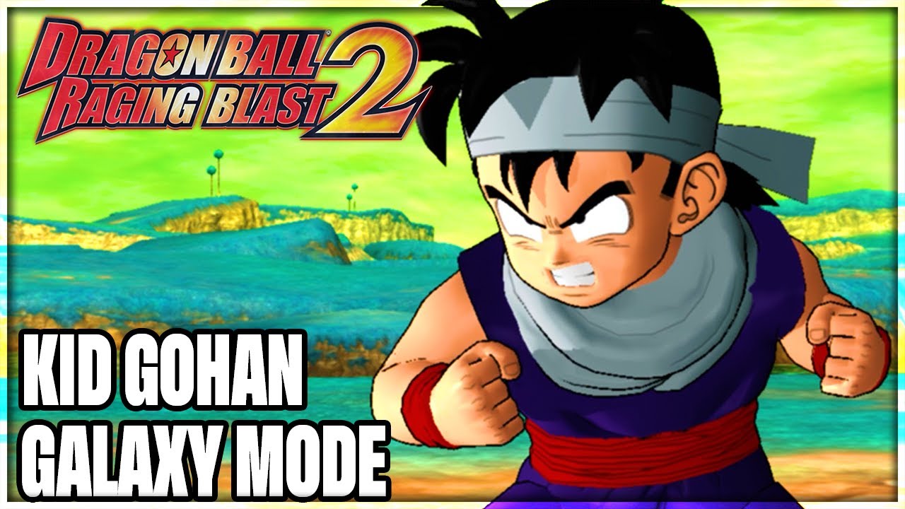 Dragon Ball: Raging Blast 2 - Kid Gohan Galaxy Mode (XBOX 360 1440p)