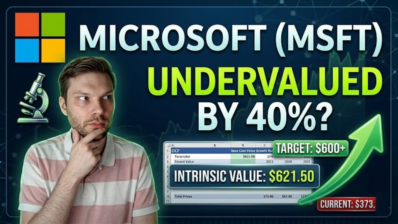 Анализ акций Microsoft: оценка MSFT методом дисконтированных денежных потоков и внутренняя стоимо...
