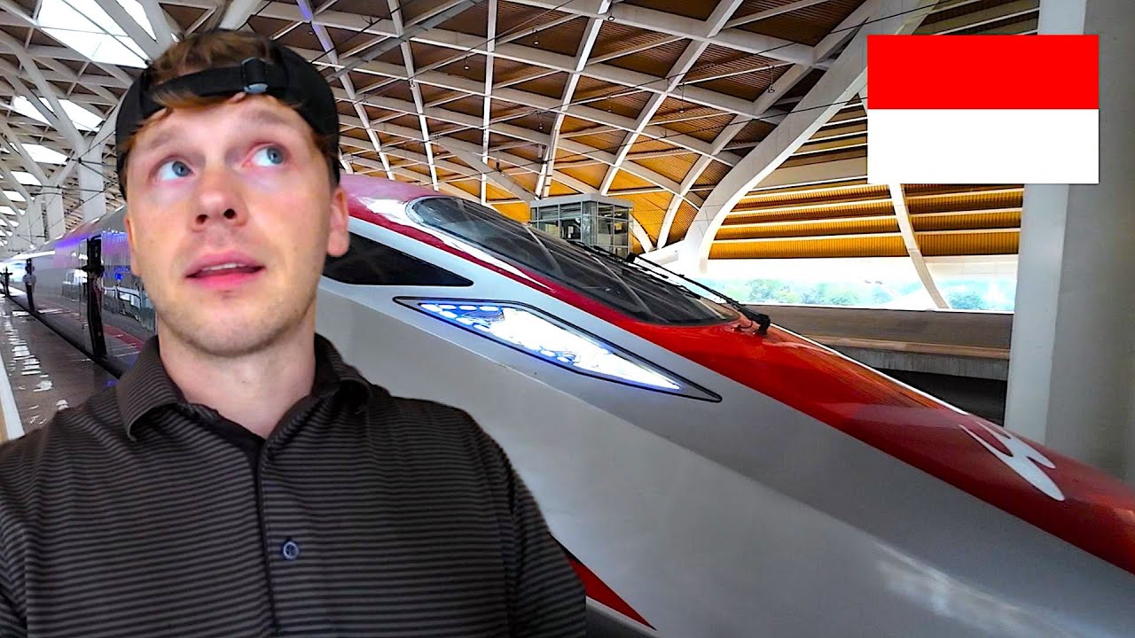 Indonesia’s Bullet Train WHOOSH 🇮🇩 (Jakarta to Bandung)