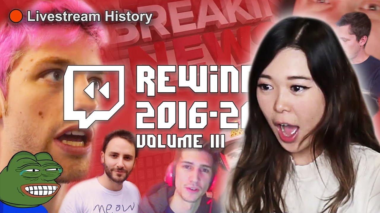 ExtraEmily Reacts to Twitch Rewind 2016-2017 | Livestream History Vol. III with Chat
