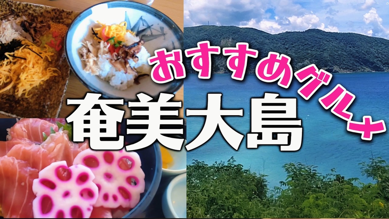 【奄美大島】来島歴4回のガチ勢が教える「奄美 神グルメ」女ひとり旅　#一人旅 #奄美 #グルメ
