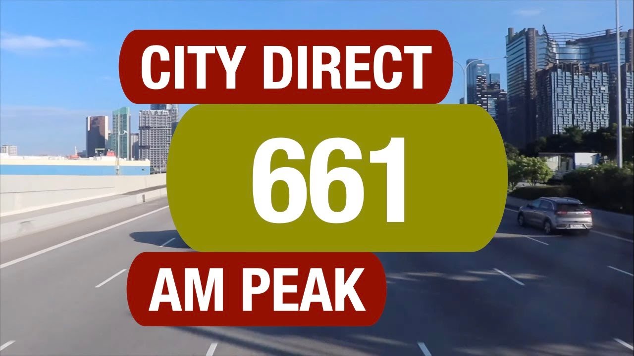 Go-Ahead City Direct 661 (Morning Peak) | Bus Service Route Visual