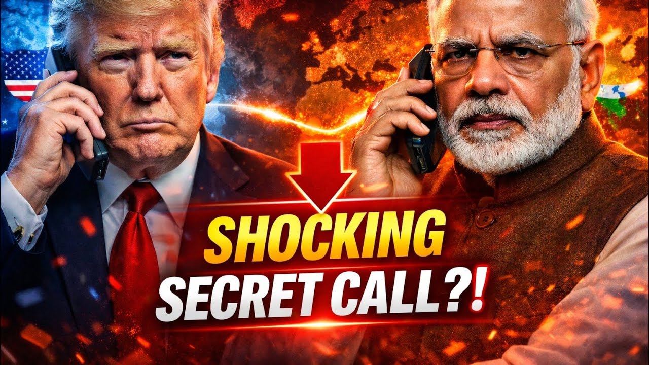 Trump & Modi Urgent Phone Call Shocks the World!