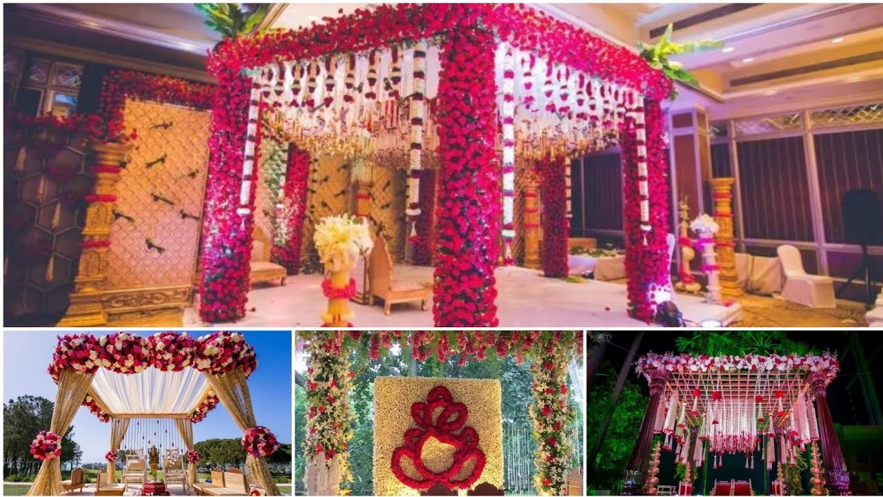 Most Trending Mandap Decor Designs For 2020 Wedding Season ||Part -1
