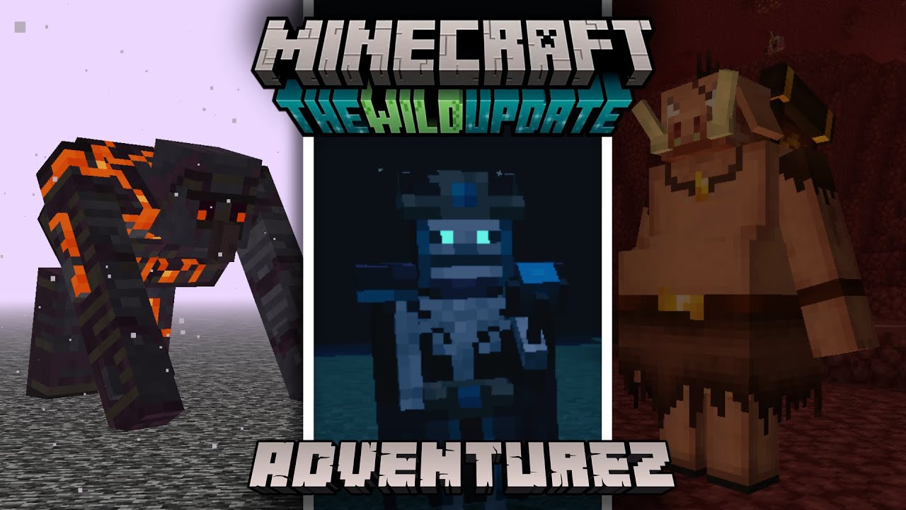 MINECRAFT 1.19 THE WILD UPDATE MODS - ADVENTUREZ - Blackstone Golem, The Eye - NEW FABRIC MODS 1.19