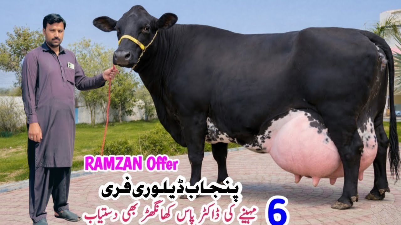🔥 Biggest Milking Cows for Sale in Pakistan | 30+ Liter Milk Record Cows in Punjab | Pregnant Cow 🐄💰