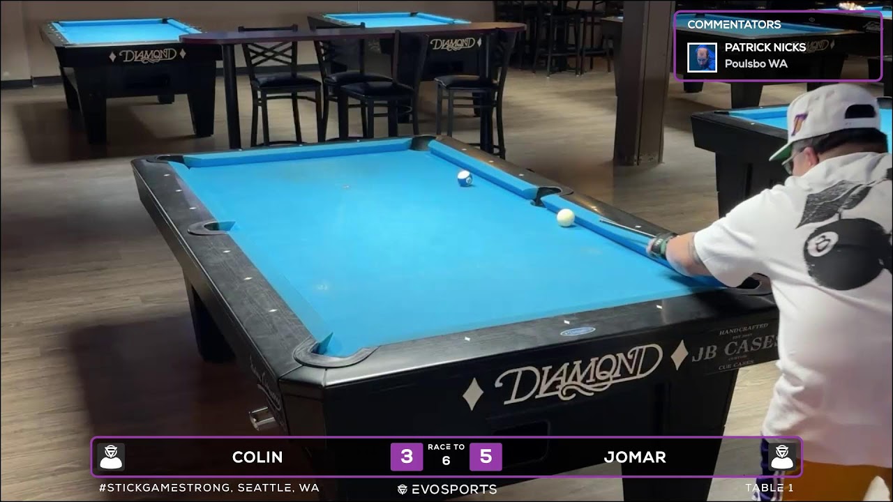 COLIN vs JOMAR - #STICKGAMESTRONG - TABLE 1 | EvoSports