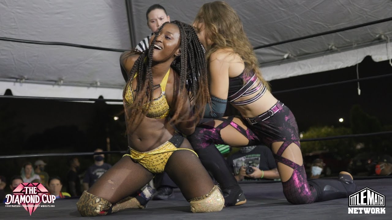 Tesha Price vs Queen Aminata (Women's Wrestling) Diamond Cup - Title Match Network