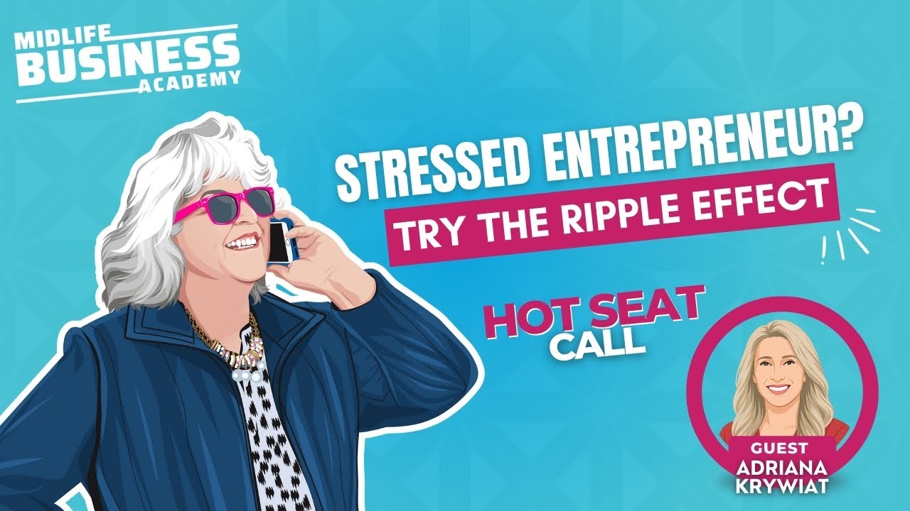 311: Root-Cause Results for Stressed Entrepreneurs | One Ripple Effect with Dr. Kay Adriana