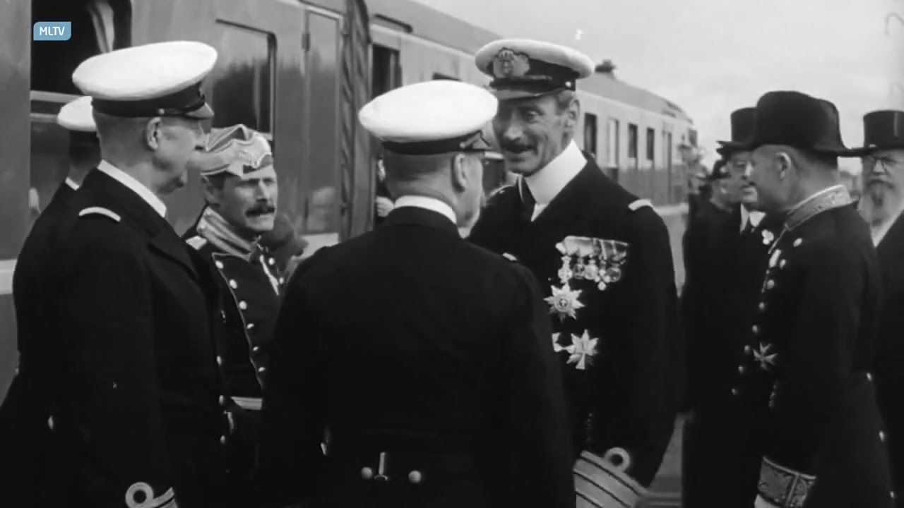 Indvielsen af den gamle Lillebæltsbro i 1935