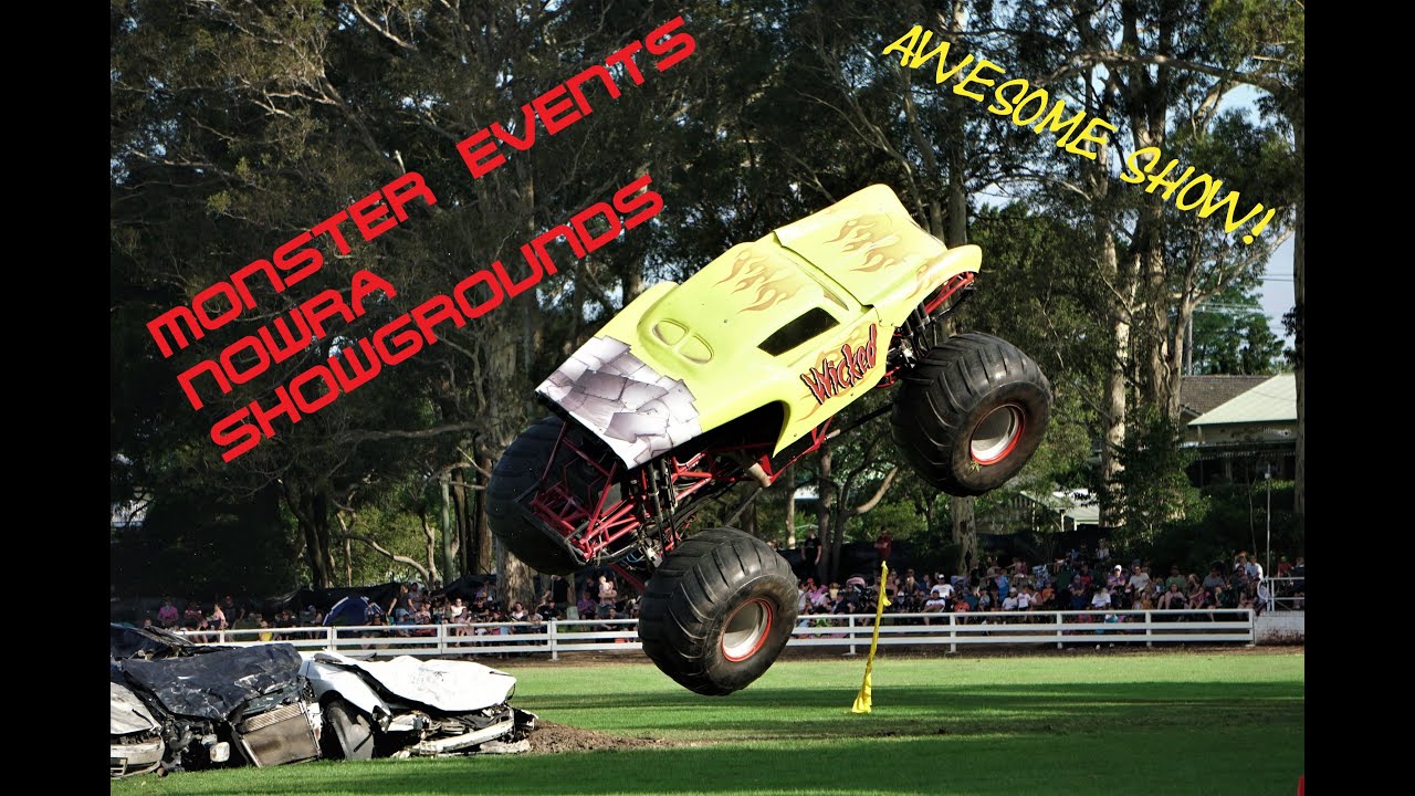 Aussie Monsters - Monster Events Monster Trucks Unleashed - Nowra NSW Australia - January 2022