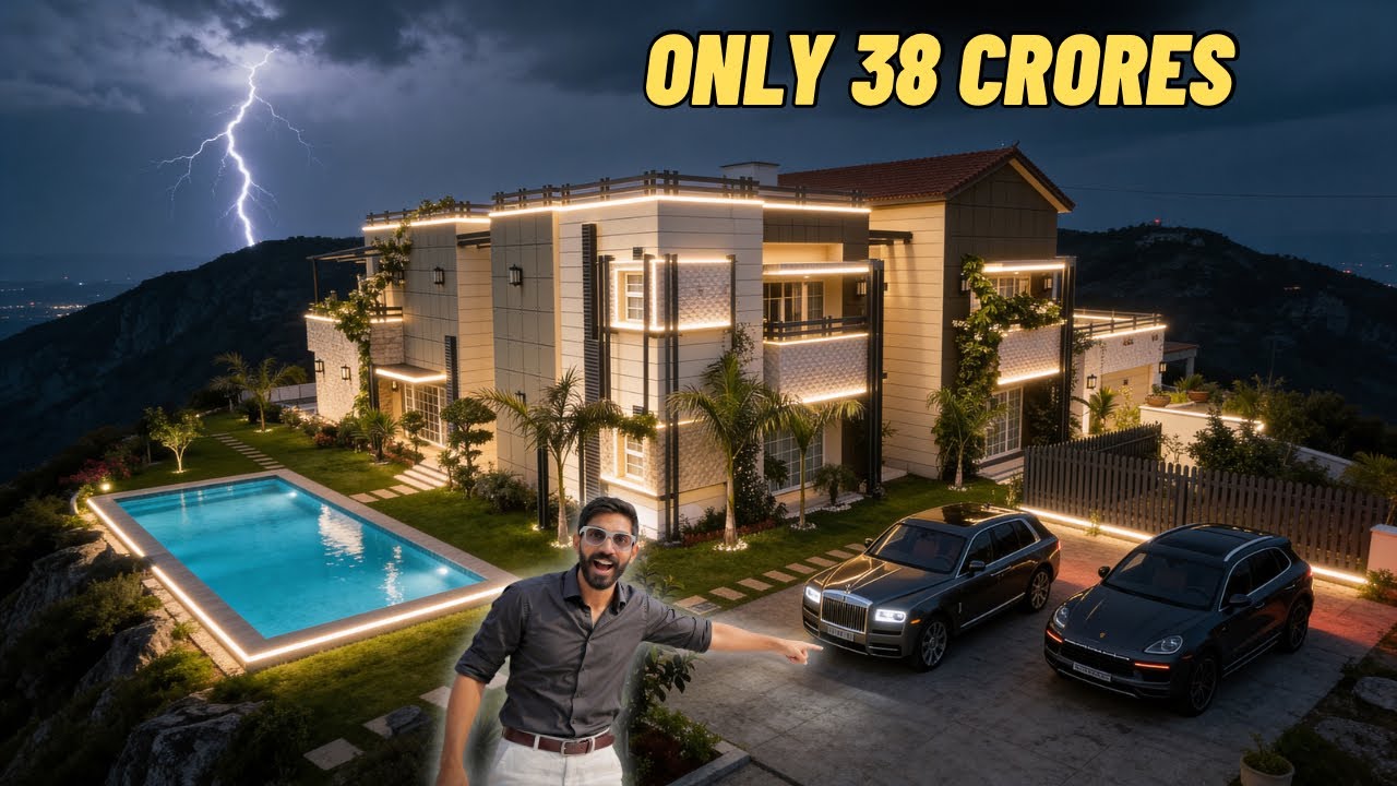 3.75 Kanal BIGGEST MOUNTAIN TOP MANSION For Sale in Bahria Islamabad