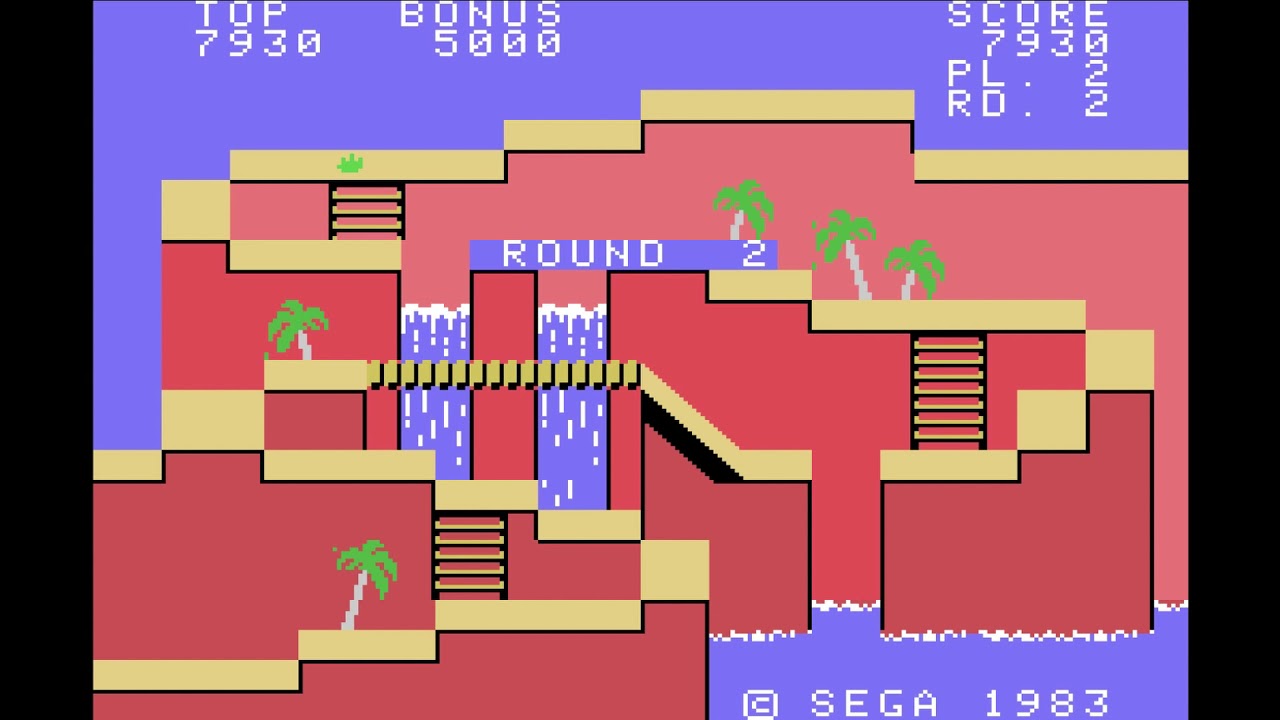 Congo Bongo Longplay (Sega SG-1000 Version)