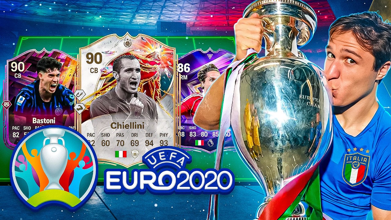 Ho usato la Squadra dell'Italia dell'Europeo 2021 su FC 26!🔥