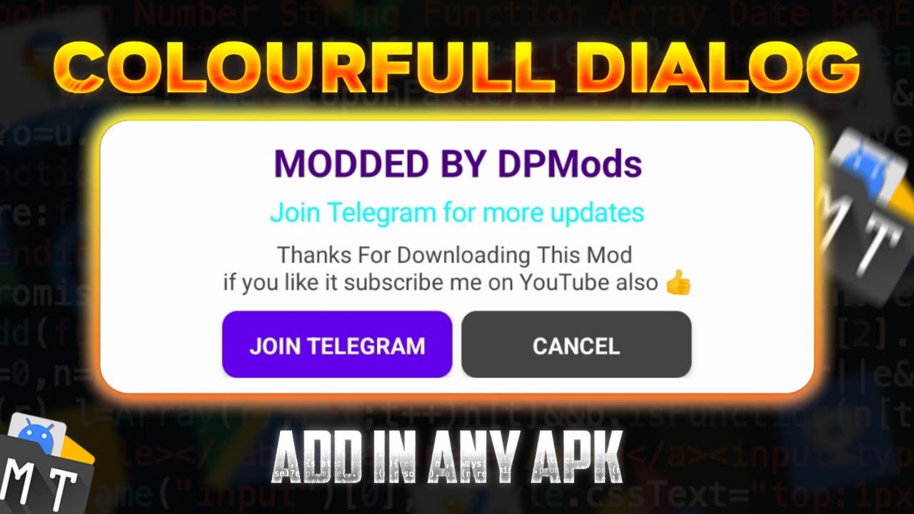 How to Add Colorful Dialogs in APK with MT Manager – Ultimate Guide (2025)