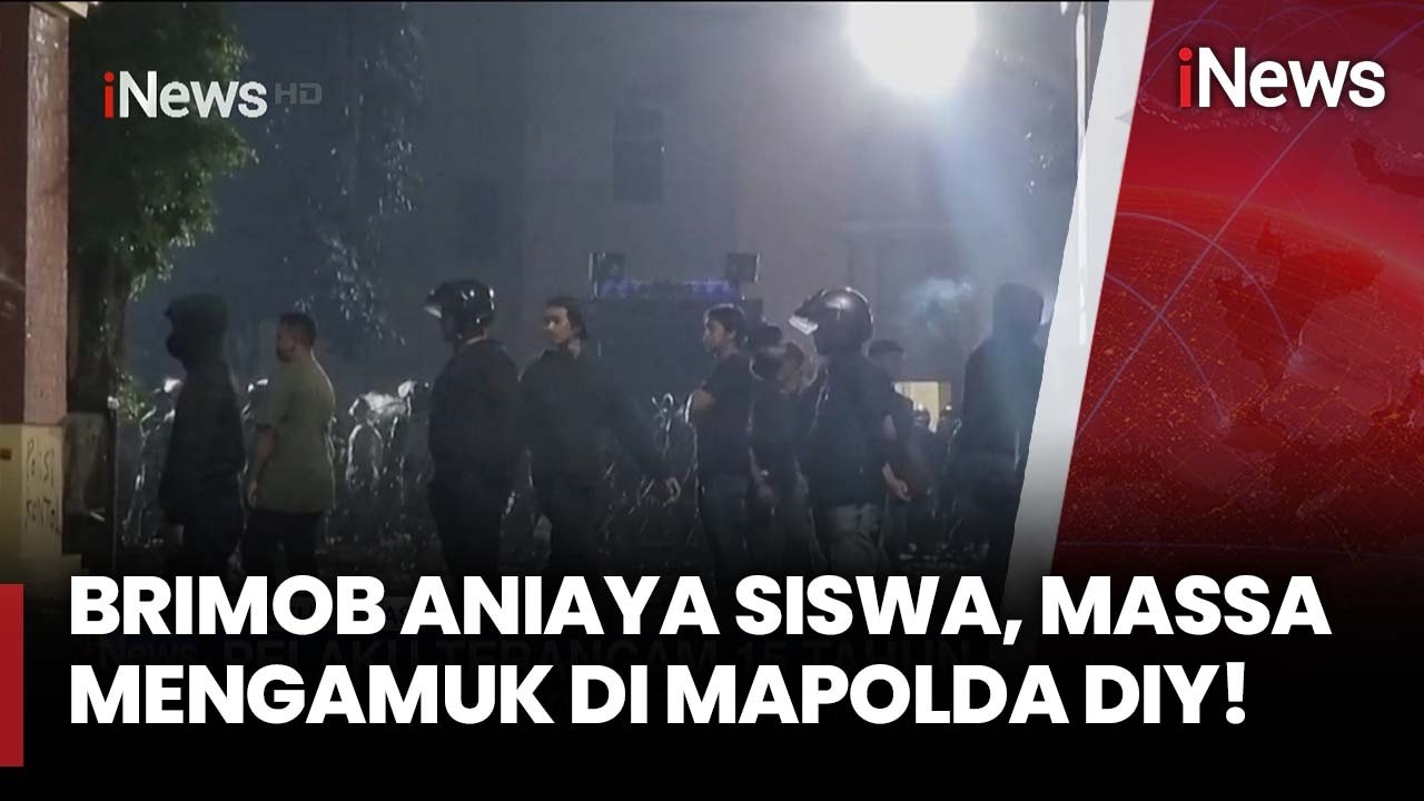 Demo Ricuh di Mapolda DIY, Buntut Brimob Aniaya Siswa | iNews Sore (25/2)