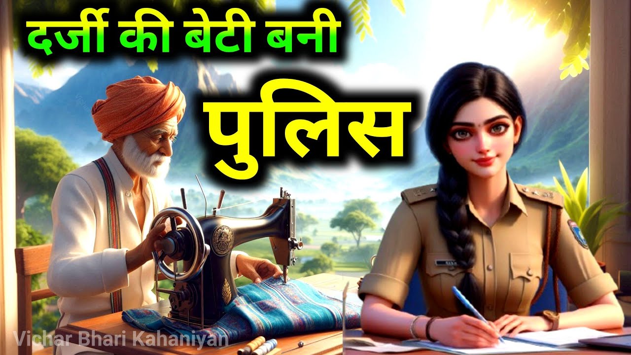 दर्जी की बेटी बनी IPS। motivational story_Vichar Bhari Kahaniyan #story #kahaniyainhindi