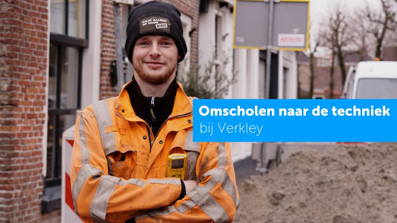 Omscholen naar de techniek bij Verkley