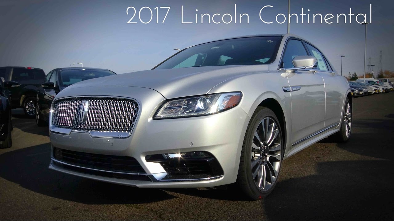 2017 Lincoln Continental 2.7 L Turbocharged V6 Ecoboost Review