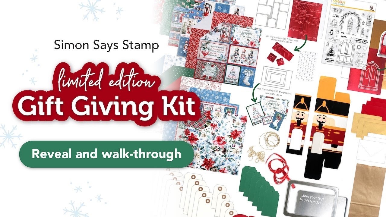 Только до тех пор, пока есть запасы 🎁 Эксклюзивный подарочный набор Simon Says Stamp распакован!