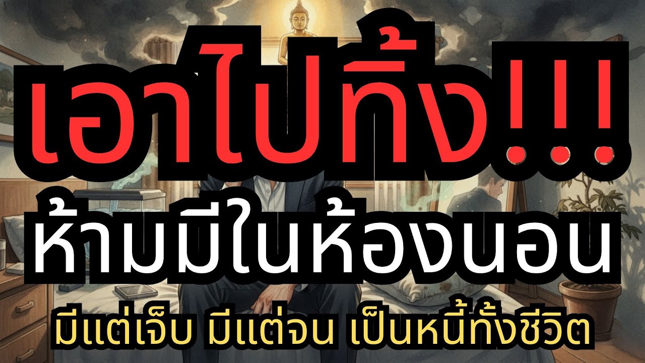 รีบทิ้งด่วน! 6 ของอัปมงคล ห้ามมีในห้องนอน มีแต่เจ็บ มีแต่จน เป็นหนี้ทั้งชีวิต