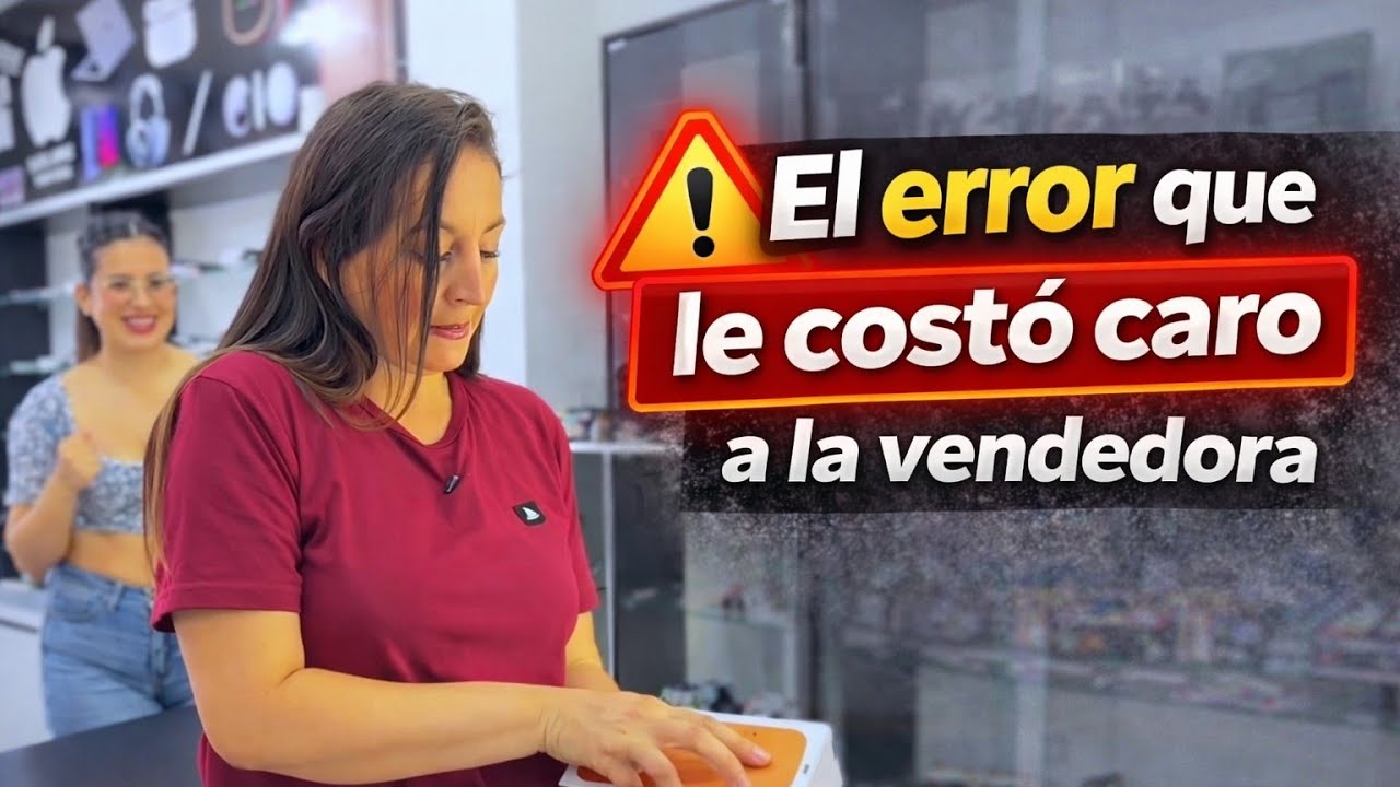 De esta forma engañó a vendedora para llevarse un teléfono a mitad de precio 