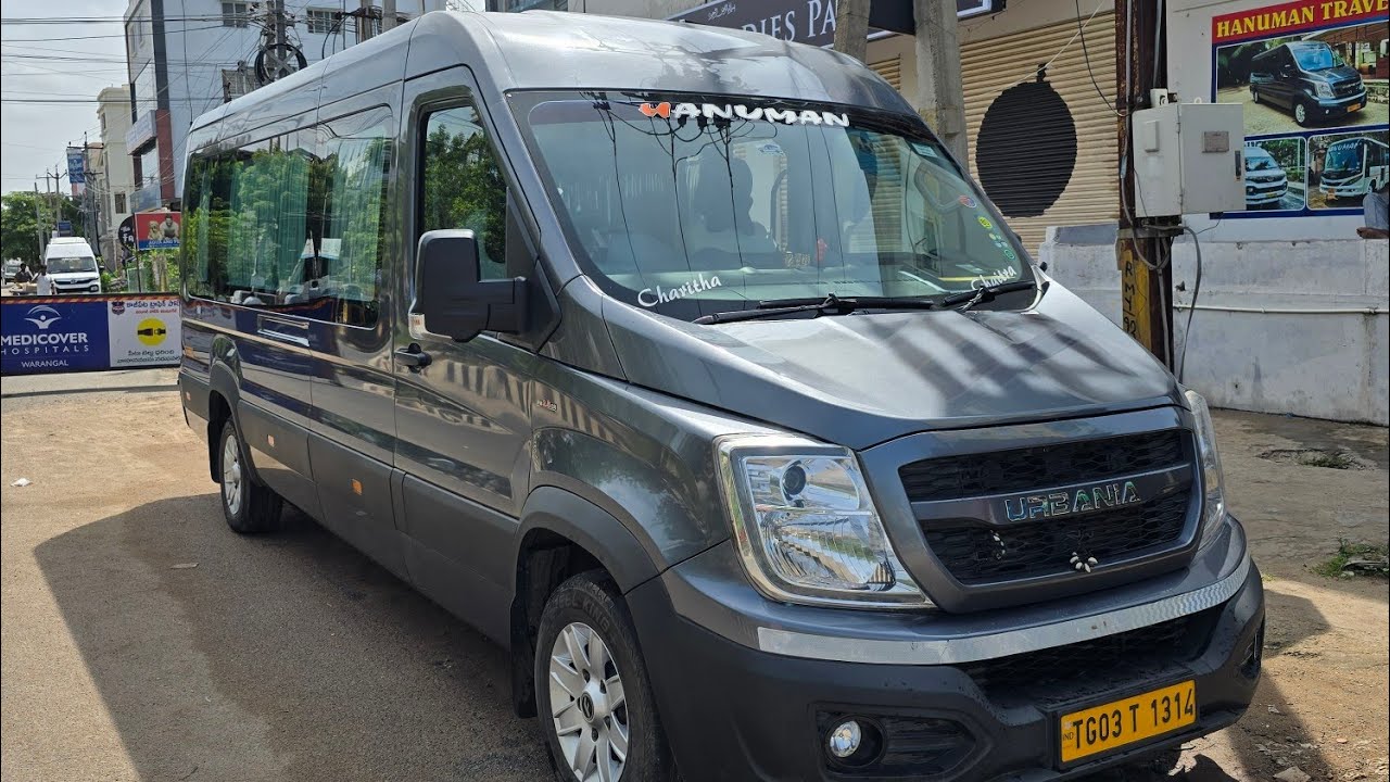 Force Urbania 12 Seater Premium Vehicle Available for Rent In Hanamkonda And Warangal