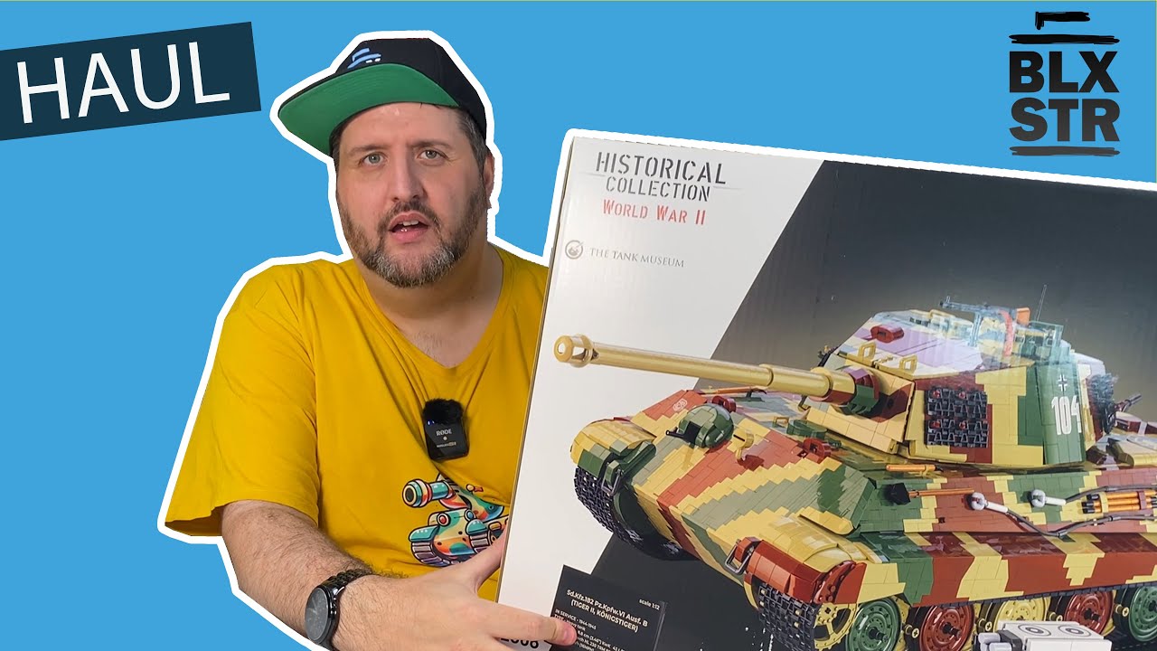 ICH ARBEITE FÜR COBI... | 📦 | 4K | 💬 | Klemmbaustein Haul 🛒 #31 | 🖖 BloxxStar