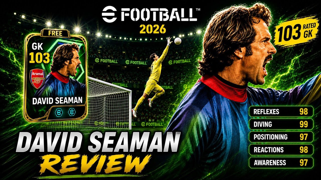 БЕСПЛАТНЫЙ David Seaman EPIC Legends Assemble ОБЗОР Гайд по тренировке | Прогресс игрока | eFootb...