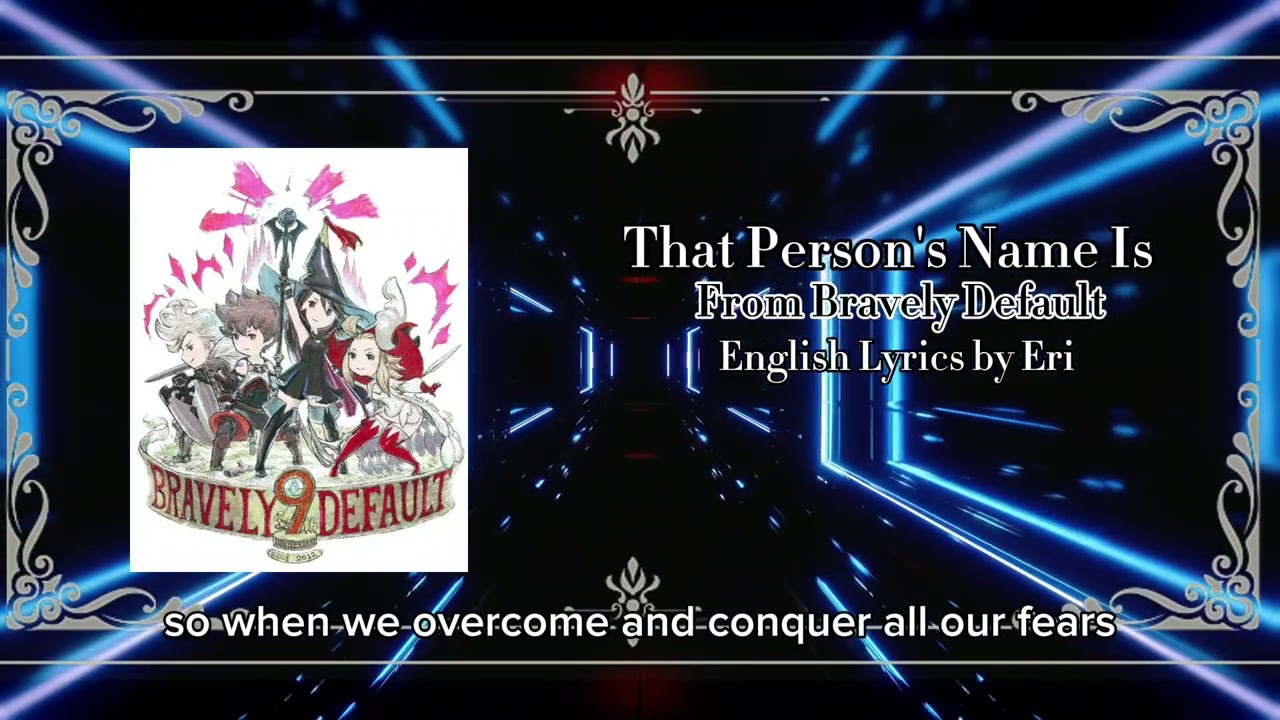That Person's Name Is English Cover - Bravely Default