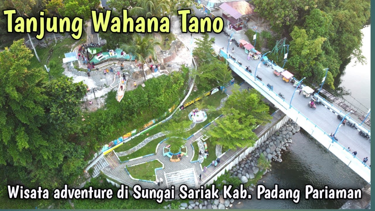 Tanjung Wahana Tano, Wisata Selfi dan Adventure baru di Sungai Sariak Kabupaten Padang Pariaman