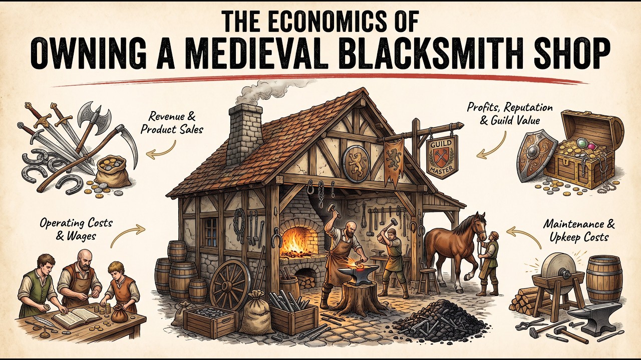 The Economics of Owning a Medieval Blacksmith Shop - ASHolith