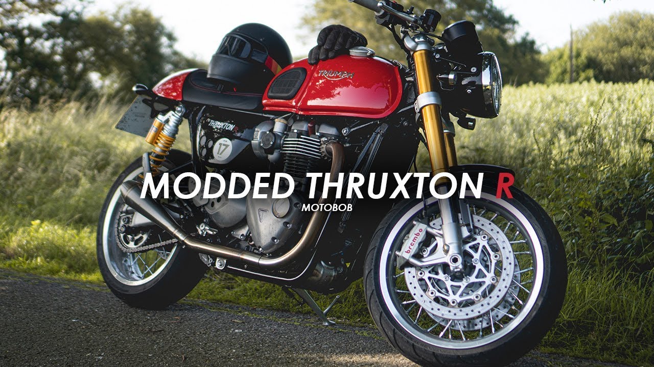 Езда на модернизированном Triumph Thruxton R