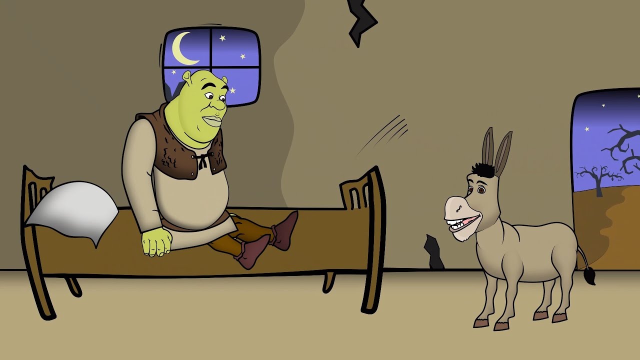 Shrek Becoming Uncanny(You wake up and see)| Animation