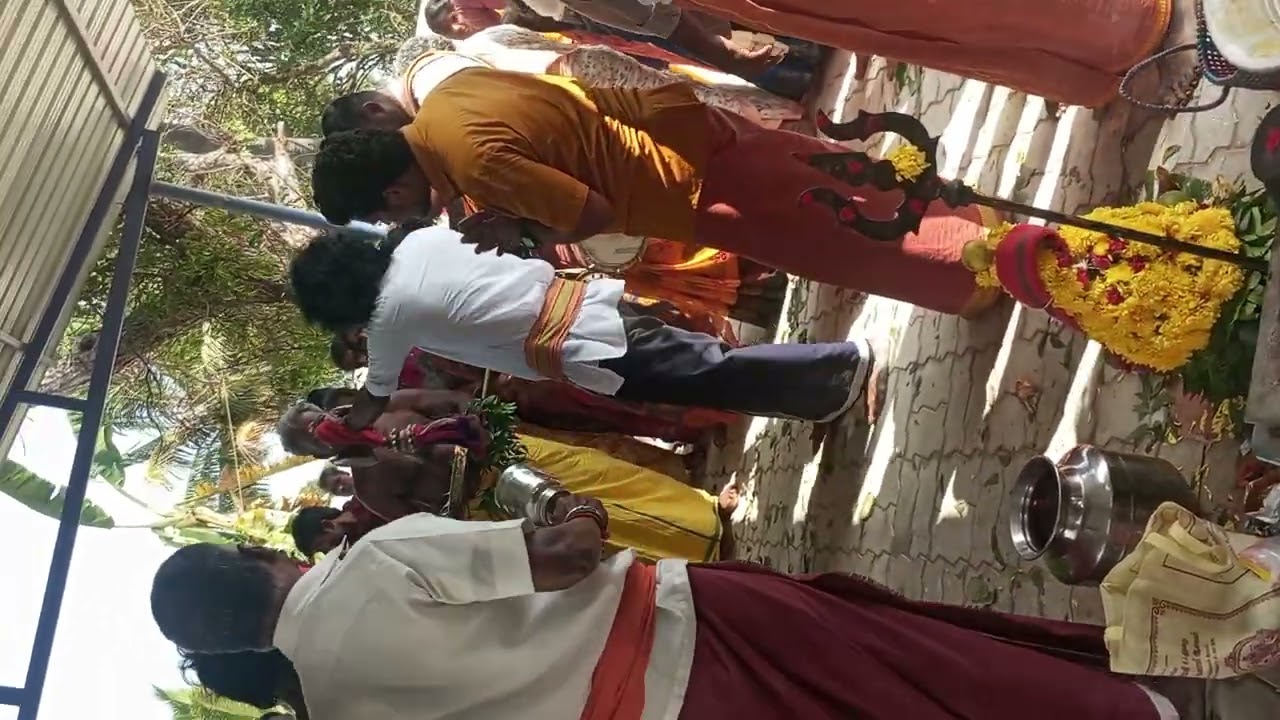   நத்தம் கிராமம் பூவாடைகாரி பூஜை 4 N.C.Arikerushnan