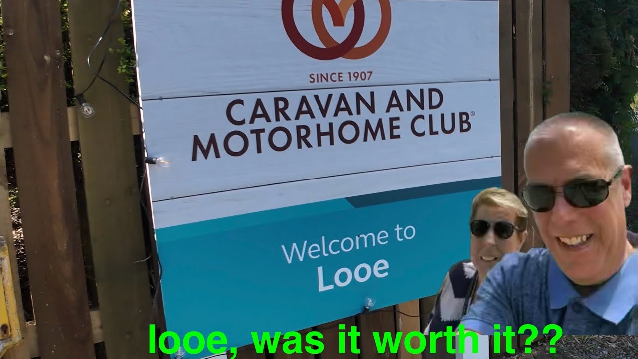 Quick tour of Looe caravan and motorhome plus walk down to Looe with spectacular views