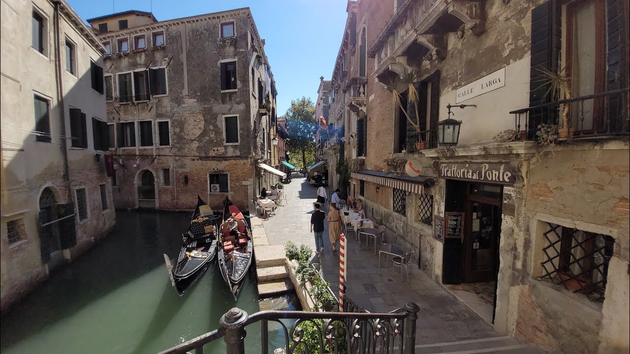 Wenecja - poczuj tę atmosferę! Spacer - uliczki, Plac Świętego Marka, Most Rialto / Venice Italy